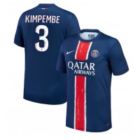 Camisa de time de futebol Paris Saint-Germain Presnel Kimpembe #3 Replicas 1º Equipamento 2024-25 Manga Curta